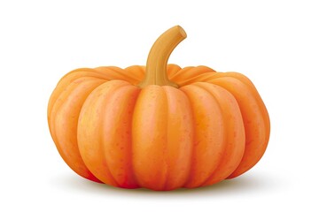 pumpkin isolated on white