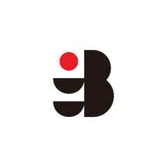 letter b abstract decoration outdoor logo vector