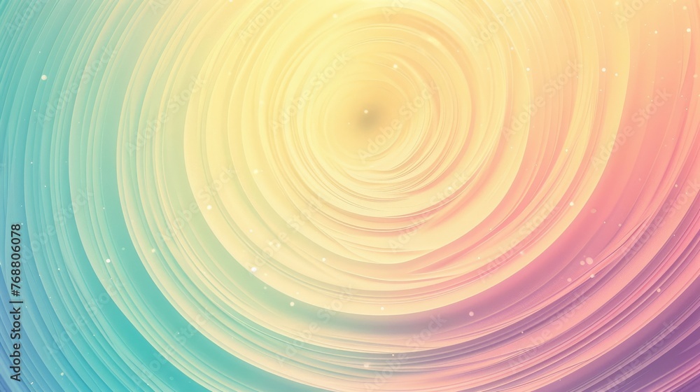 Poster pastel gradient background with a radial gradient style, blending soft lemon yellow with hints of la