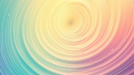 pastel gradient background with a radial gradient style, blending soft lemon yellow with hints of lavender and aqua blue. - obrazy, fototapety, plakaty