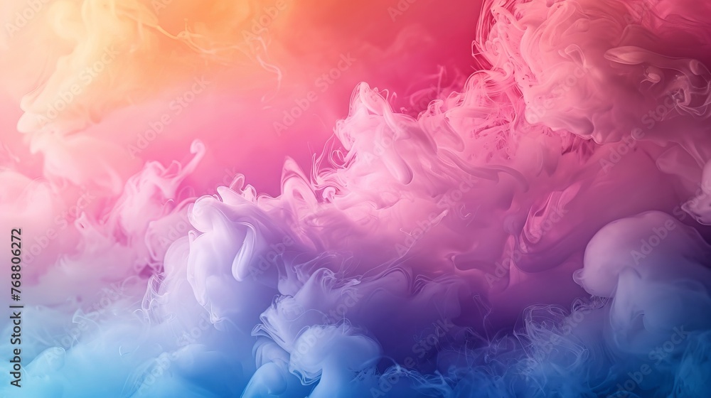 Poster pastel gradient background with a soft vignette effect, enhancing the focal point and creating a sen