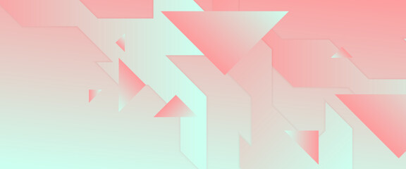 Pink and white vector abstract geometrical shape modern banner. For website, banners, brochure, posters, flyer, card, and cover