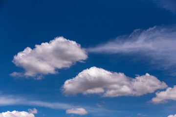 Fototapeta na wymiar Nuvens Tropicais do hemisfério Sul