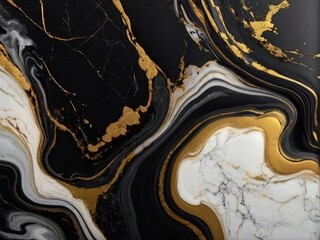 black and golden marble background with smudge grey effect without shadow abstract background 