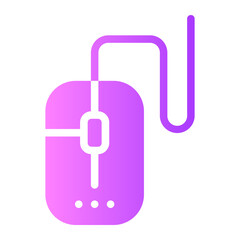 computer mouse gradient icon