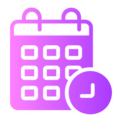 Fototapeta premium event gradient icon