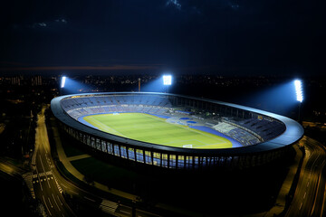 stadium from above
