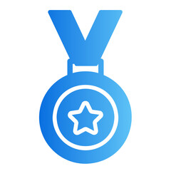 medal gradient icon