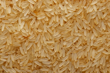 Raw paraboiled long grain rice