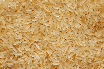 Raw paraboiled long grain rice