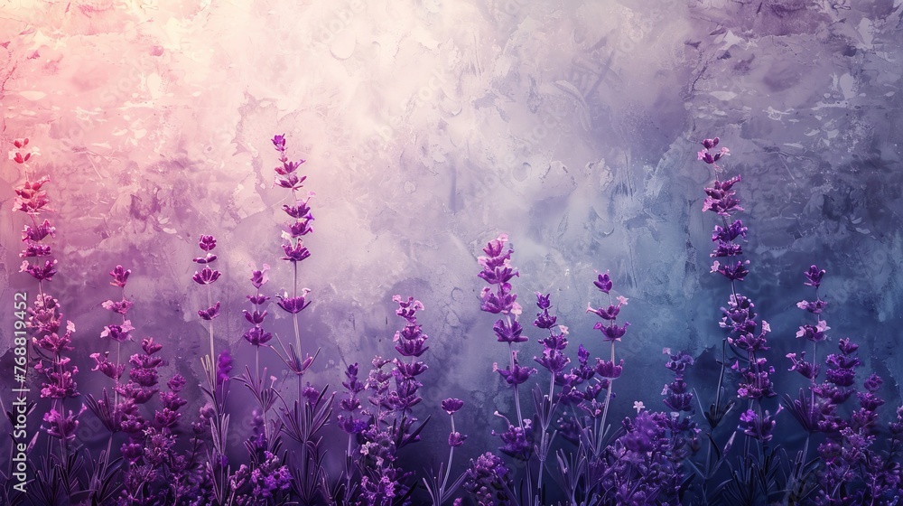 Poster pastel gradient background with overlay blending mode, seamlessly blending a soft lavender gradient 
