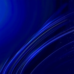 Abstract Blue Background with Rays. Abstract Futuristic Modern Tech Stripes Wallpaper.