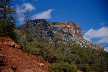 Fototapeta na wymiar Sedona's Red Rock Mountains