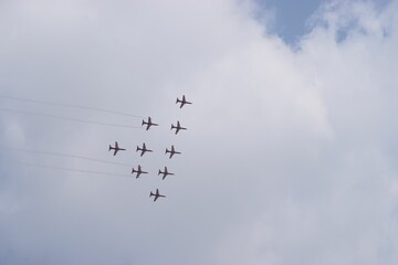 Suryakiran aerobatic was displayed