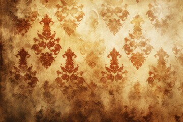 Vintage background decorated with classic patterns.