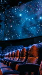 Classic space opera theater, grand performances, interstellar love stories