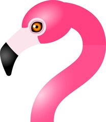 flamingo, flamingo icon, pink, 