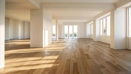 video living room with free space