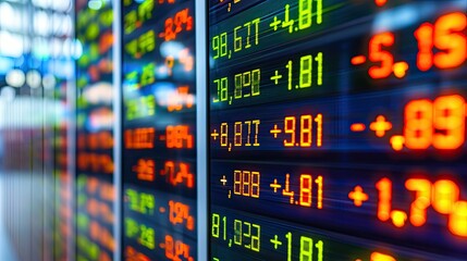 An AI-powered stock analyst examining market dynamics for investment insights - obrazy, fototapety, plakaty