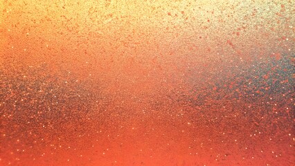 Abstract orange and yellow glitter background