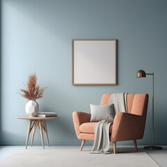 luxury arm chair will attractive wall color
