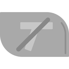 Fototapeta premium Clear Icon