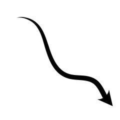 Curved Arrow