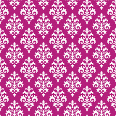 Damask allover seamless repeat pattern for background wallpaper texture curtain cover wall room home decor