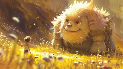 charming animal character concept through imaginative design. Ai generated