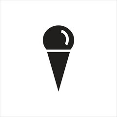 ice cream vector icon line template