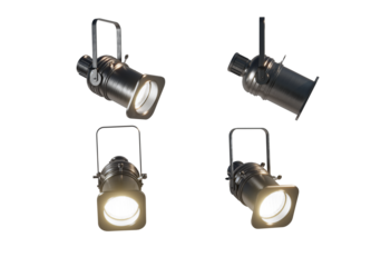  Lamp Focus Light Vintage Style Nautical Décor Rustic Vintage.  Decorative Spotlight Lamp.