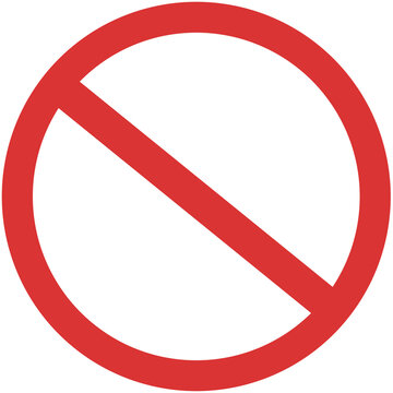 recommend clip art: no sign icon transparent