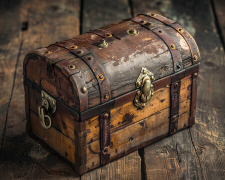 A locked chest with a forgotten secret,