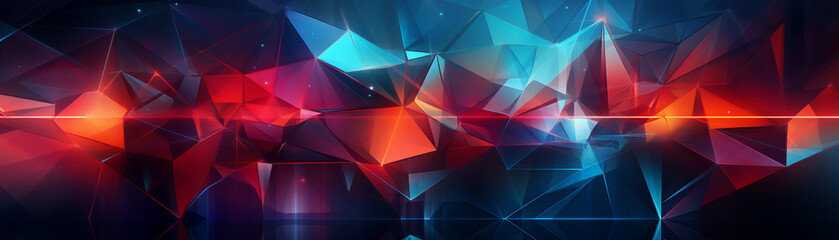 Incorporate geometric shapes and vibrant colors in your abstract background design.
