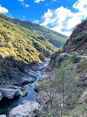 Thines - Malarce Sur La Thines - Frankreich - Sunrise -France - Sunset - Natur - Fluss - River - Bach – Auvergne-Rhône-Alpes - Sky