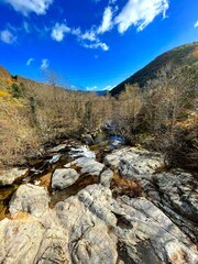 Thines - Malarce Sur La Thines - Frankreich - Sunrise -France - Sunset - Natur - Fluss - River - Bach – Auvergne-Rhône-Alpes - Sky