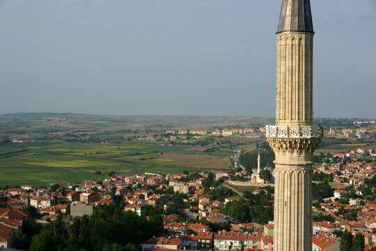A view from Turkey's historical city Edirne