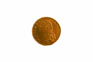 coin, gold, metal, means of payment, finance, round, spain, vint