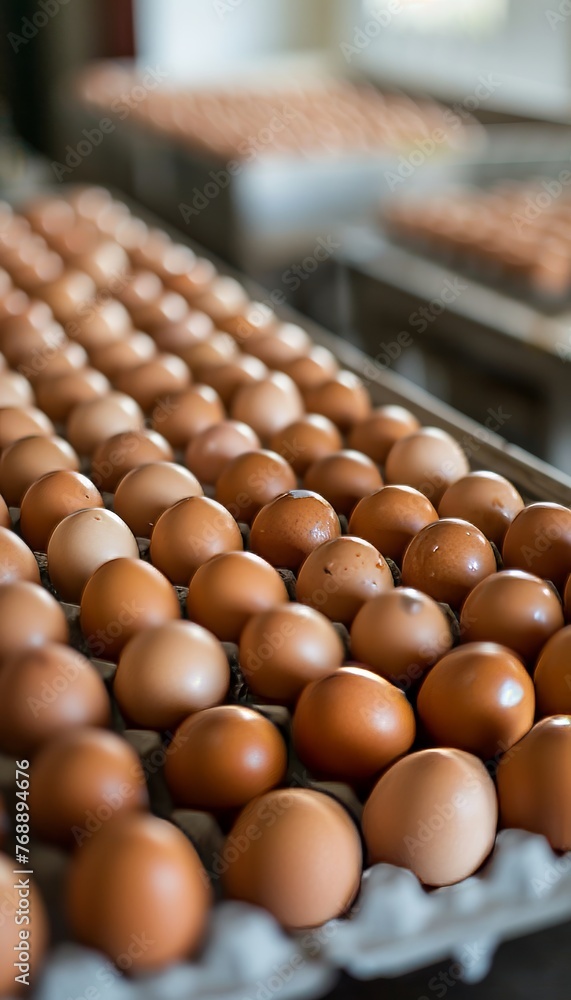 Aufkleber efficient egg sorting machine in commercial egg production facility for optimized egg processing