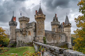Fototapeta na wymiar Medieval era castle 