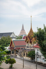 Fototapeta na wymiar THAILAND NAKHON PATHOM WAT PHRA NGAM