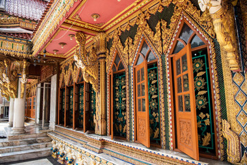 Obraz premium THAILAND NAKHON PATHOM WAT THAMMASALA