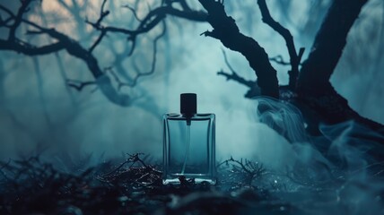 Apparitions creating a phantom perfume brand with scentless fragrances - obrazy, fototapety, plakaty