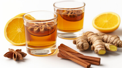 Soothing Tea Moment: Ginger and Turmeric Blend