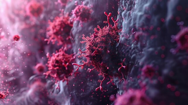 Anaphylactic reactions,Texture Art  ,professional color grading,soft shadowns, no contrast, no people, clean sharp,clean sharp focus