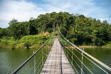 THAILAND PHETCHABURI KEANG KRACHAN DAM LAKE