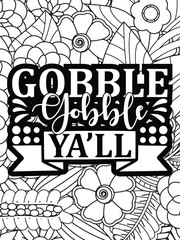 Christian jesus Quotes Flower Coloring Page Beautiful black and white illustration for adult coloring book