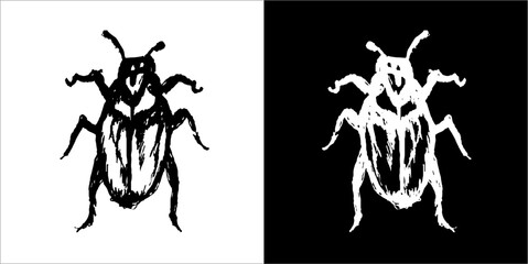 Illustration vector graphics of Buggys icon