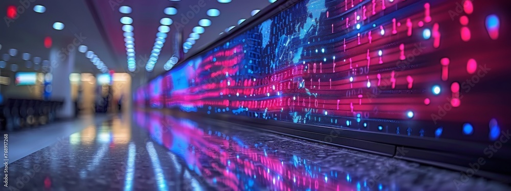 Poster image illustrating the potential for blockchain to revolutionize voting systems, ensuring transparen