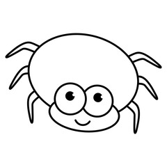 Obraz premium spider insect illustration